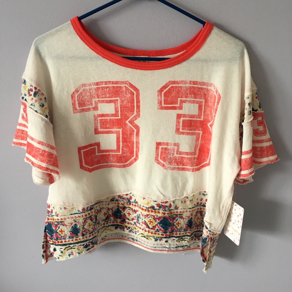 NWT! Free people 33 t-shirt